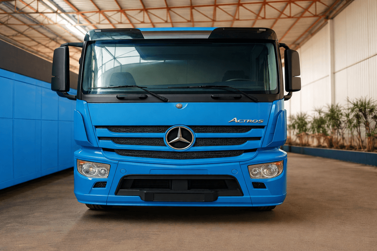 Mercedes Actros Buses (Egyptian Police Forces) – Curved BR6 Glass Kits