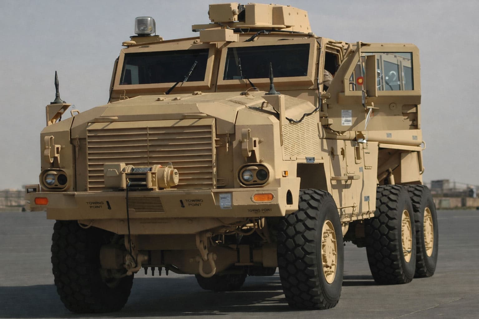 RG33 Armored Vehicles – STANAG Level 3 (7.62 X 54) Glass Supply and Repair Program