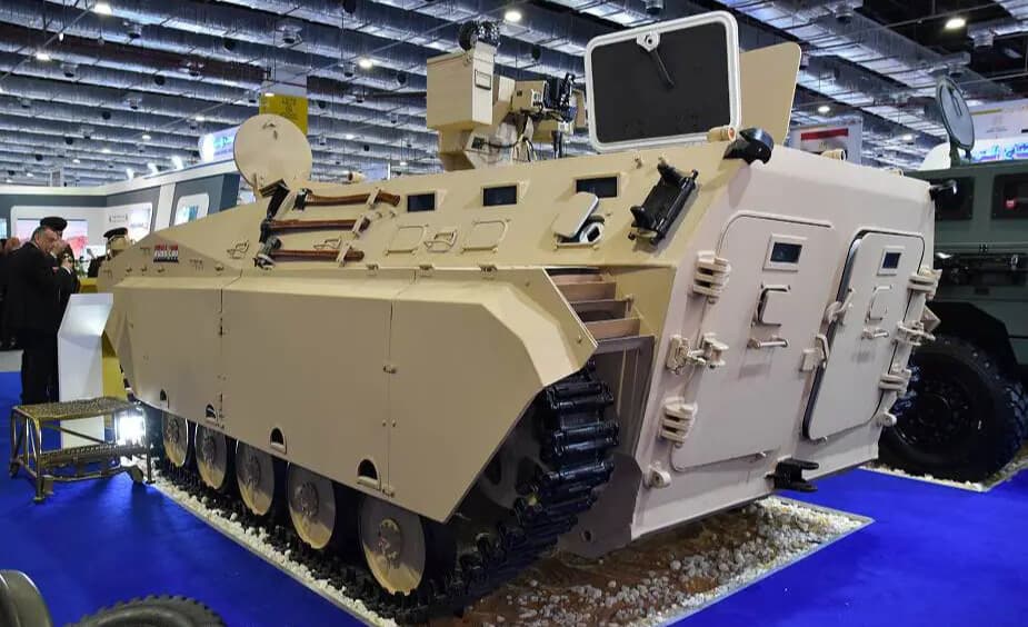 Sina 200 Tracked Armored Vehicles – Ultra-Clear STANAG Level 3 Glass Kits