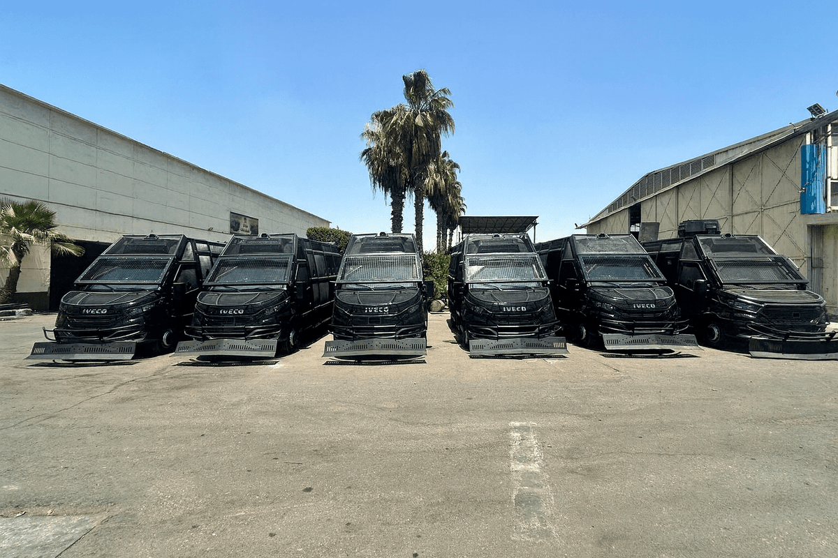 Iveco Anti-Riot Trucks Ghana (BR4)